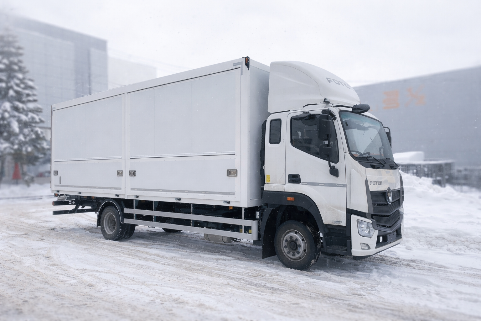 Фургон-бабочка на шасси Foton M 12 – в наличии и под заказ