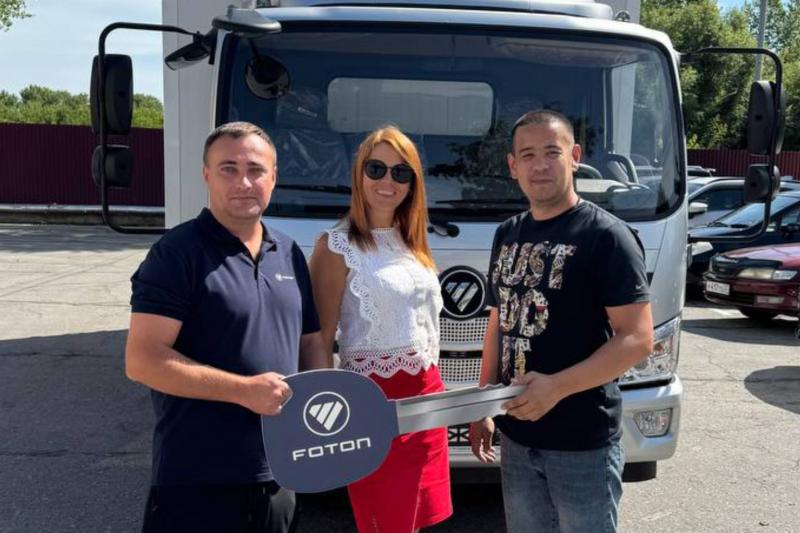 FOTON S100 для перевозки упаковочных материалов