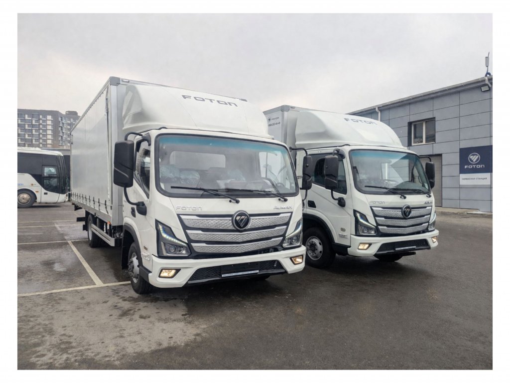 Оснащение рефрижераторных фургонов для рыбной торговли Foton S35.jpg